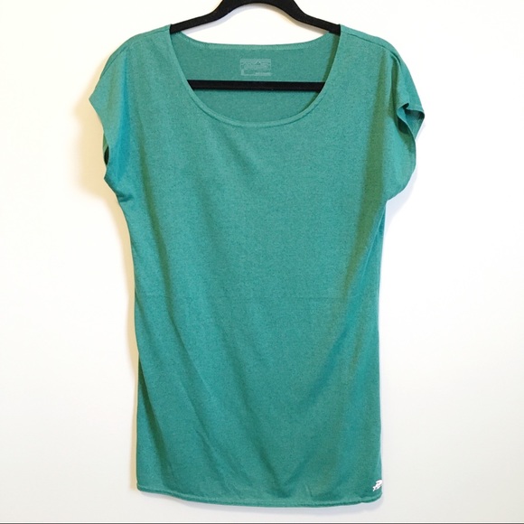 Patagonia Tops - ❌SOLD❌Patagonia green short sleeve T-shirt size